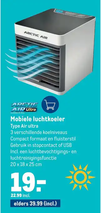 Makro Mobiele luchtkoeler aanbieding