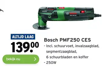 GAMMA Bosch PMF250 CES aanbieding