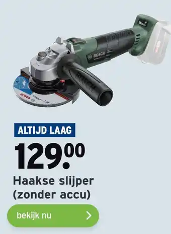 GAMMA Haakse slijper (zonder accu) aanbieding