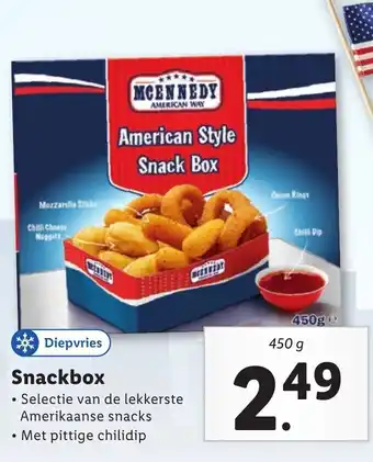 Lidl Snackbox 450 gr aanbieding