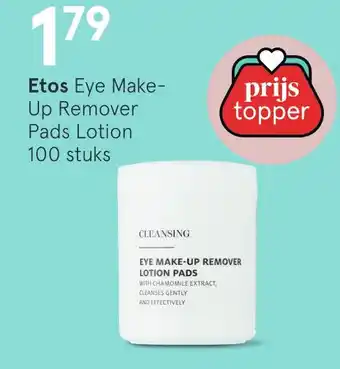 Etos Etos Eye Make- Up Remover aanbieding