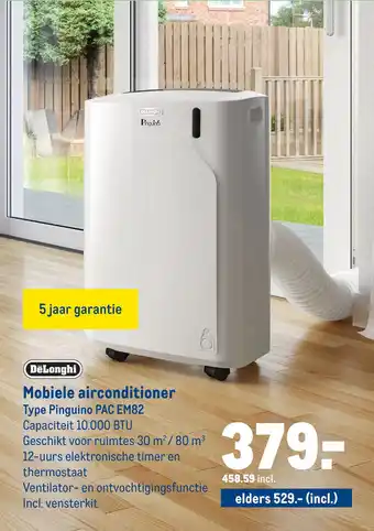 Makro Mobiele airconditioner aanbieding