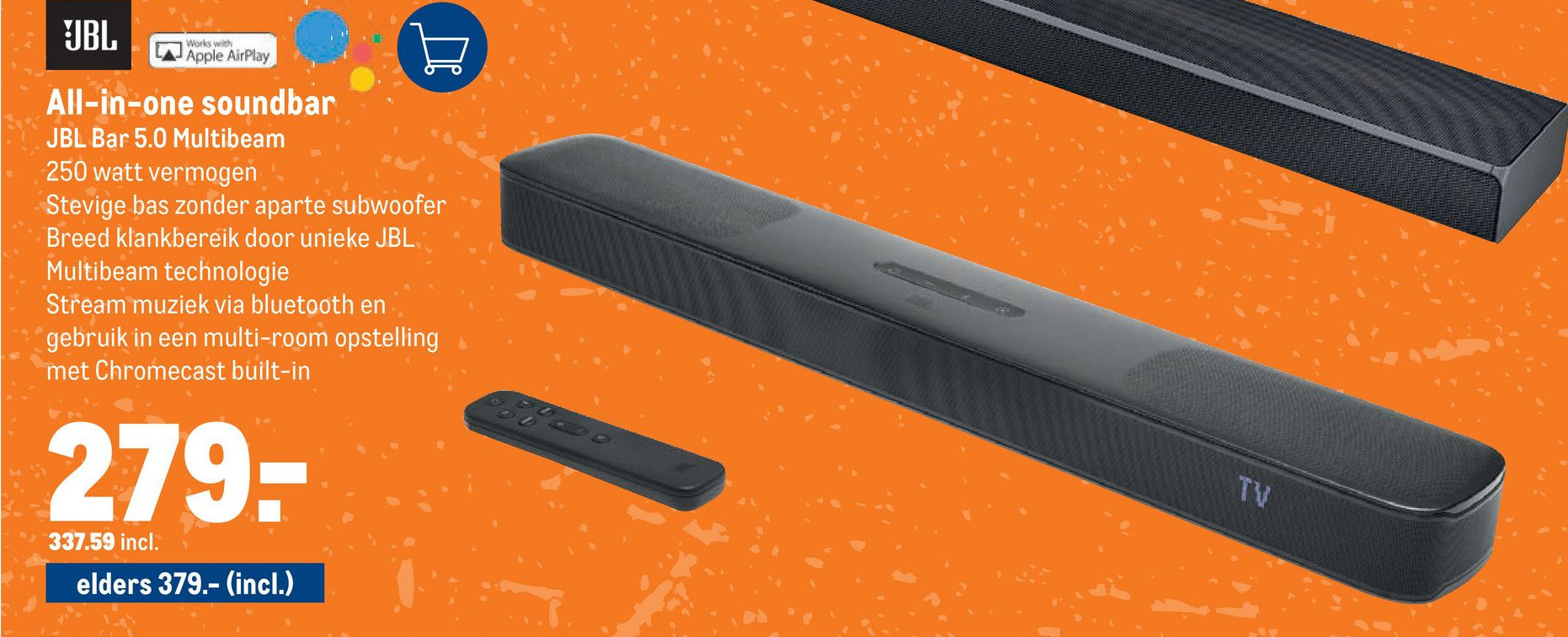 Allinone soundbar aanbieding bij Makro