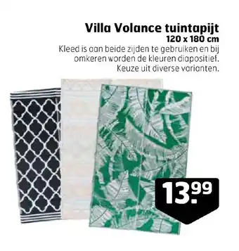 Trekpleister Villa Volance tuintapijt 120x180 gram aanbieding