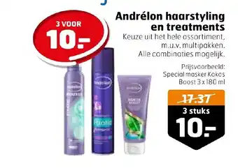 Trekpleister Andrelon haarstyling 3 stuks aanbieding