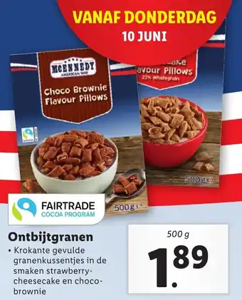 Lidl Ontbijtgranen 500 gr aanbieding