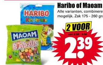 Dirk Haribo of Maoam aanbieding