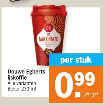 Albert Heijn Douwe Egberts ijskoffie 230 ml aanbieding