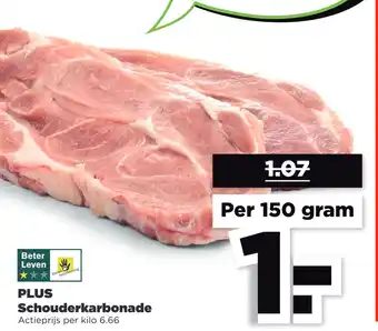 PLUS PLUS Schouderkarbonade aanbieding