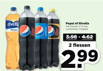 PLUS Pepsi of Rivella aanbieding