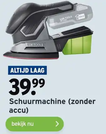 GAMMA Schuurmachine (zonder accu) aanbieding