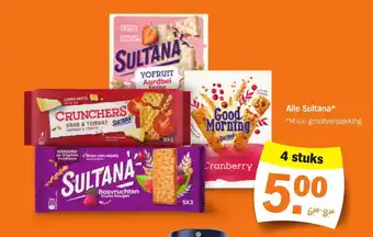Albert Heijn Sultana* 4 stuks aanbieding