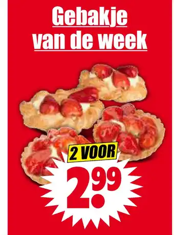 Dirk Gebakje van de week aanbieding