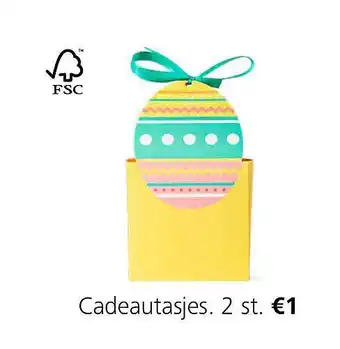 Flying Tiger Cadeautasjes. 2 St. aanbieding