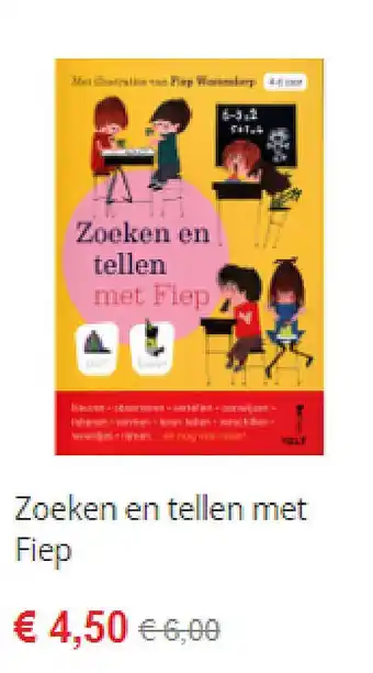 Boekenvoordeel Zoeken en tellen met fiep aanbieding