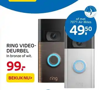 Praxis Ring videodeurbel aanbieding