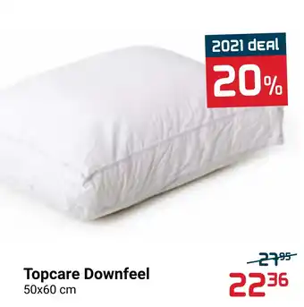 Beddenreus Topcare downfeel 50x60 cm aanbieding