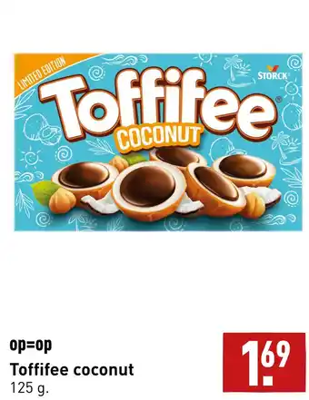 ALDI Toffifee coconut aanbieding