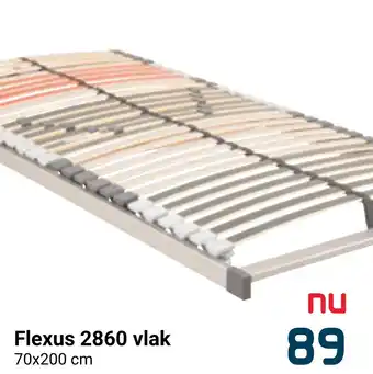 Beddenreus Flexus 2860 vlak 70x200 cm aanbieding