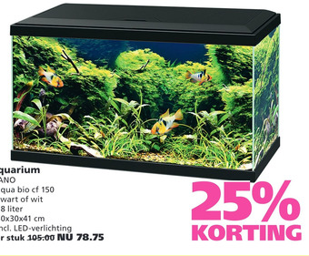 Ranzijn Aquarium aanbieding