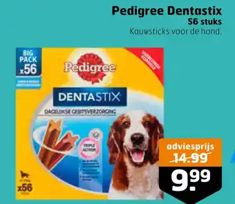 Trekpleister Pedigree Dentastix aanbieding