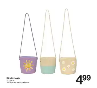 Zeeman Kinder Tasje aanbieding