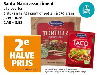 Poiesz Santa Maria assortiment aanbieding