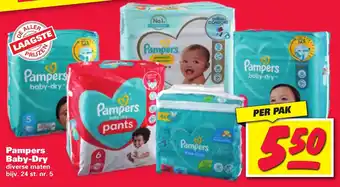 Nettorama Pampers Baby-Dry aanbieding