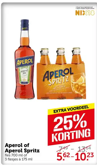 Coop Aperol of Aperol Spritz aanbieding