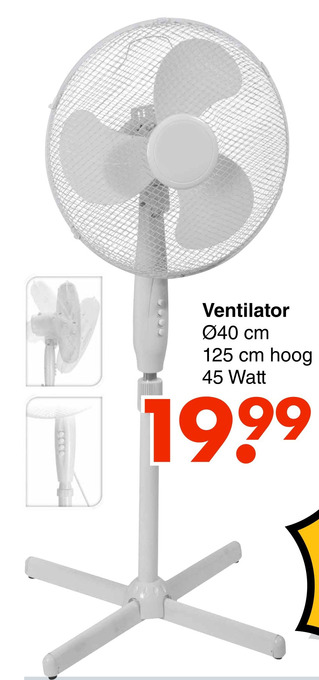 Wibra Ventilator aanbieding