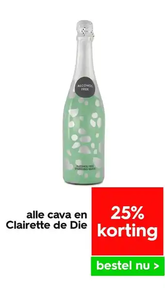 HEMA Cava en Clairette de Die aanbieding