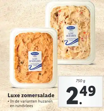 Lidl Luxe zomersalade aanbieding