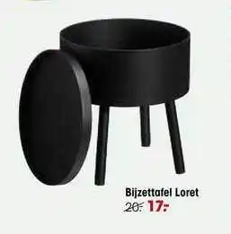 Kwantum Bijzettafel Loret aanbieding
