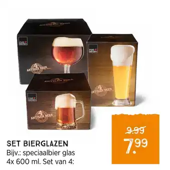 Xenos Set bierglazen aanbieding