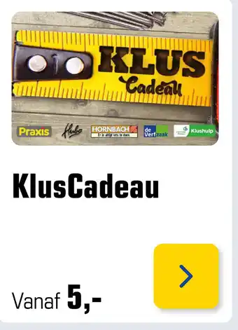 Primera Kluscadeau aanbieding