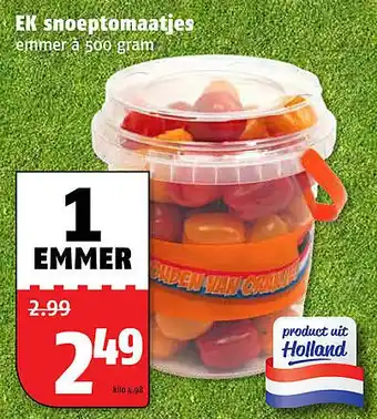 Poiesz EK snoeptomaatjes aanbieding