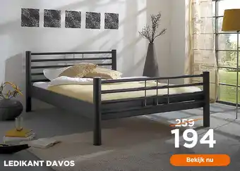 TotaalBED Ledikant davos aanbieding