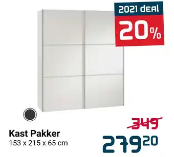 Beddenreus Kast pakker 153x215x65 cm aanbieding