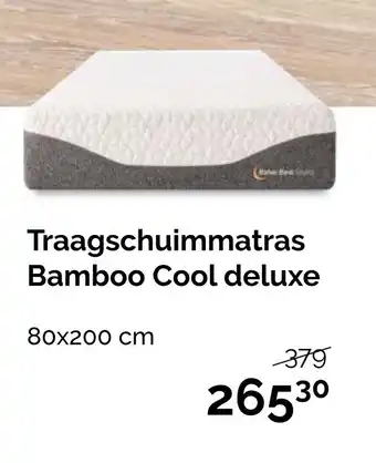 Beter Bed Traagschuimmatras bamboo cool deluxe aanbieding