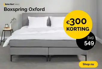 Beter Bed Boxspring oxford aanbieding