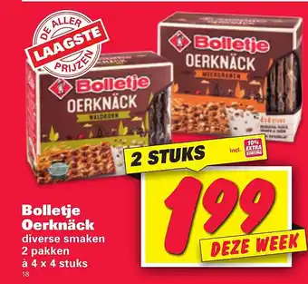 Nettorama Bolletje oerknäck aanbieding