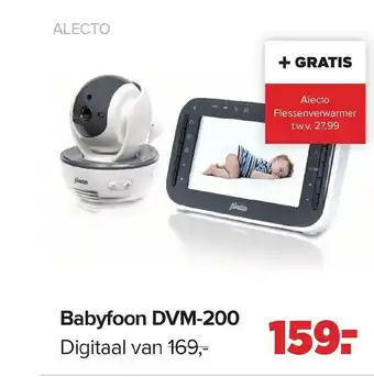 Baby-Dump Alecto Babyfoon DVM-200 aanbieding