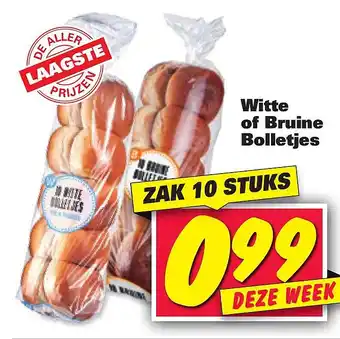 Nettorama Witte of bruine bolletjes aanbieding