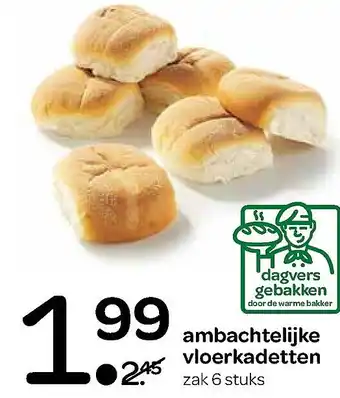 Spar ambachtelijke vloerkadetten aanbieding