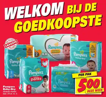 Nettorama Pampers baby-dry aanbieding