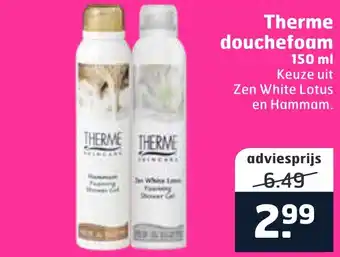 Trekpleister Therme douchefoam 150 ml aanbieding