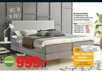 Budget Home Store Boxspring bodil aanbieding