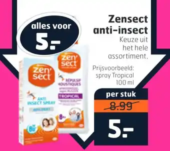 Trekpleister Zensect anti-insect aanbieding