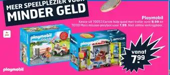 Trekpleister Playmobil aanbieding