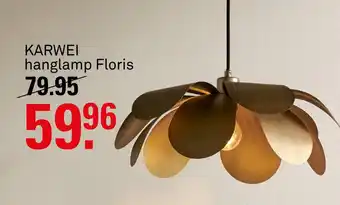 Karwei KARWEI hanglamp Floris aanbieding